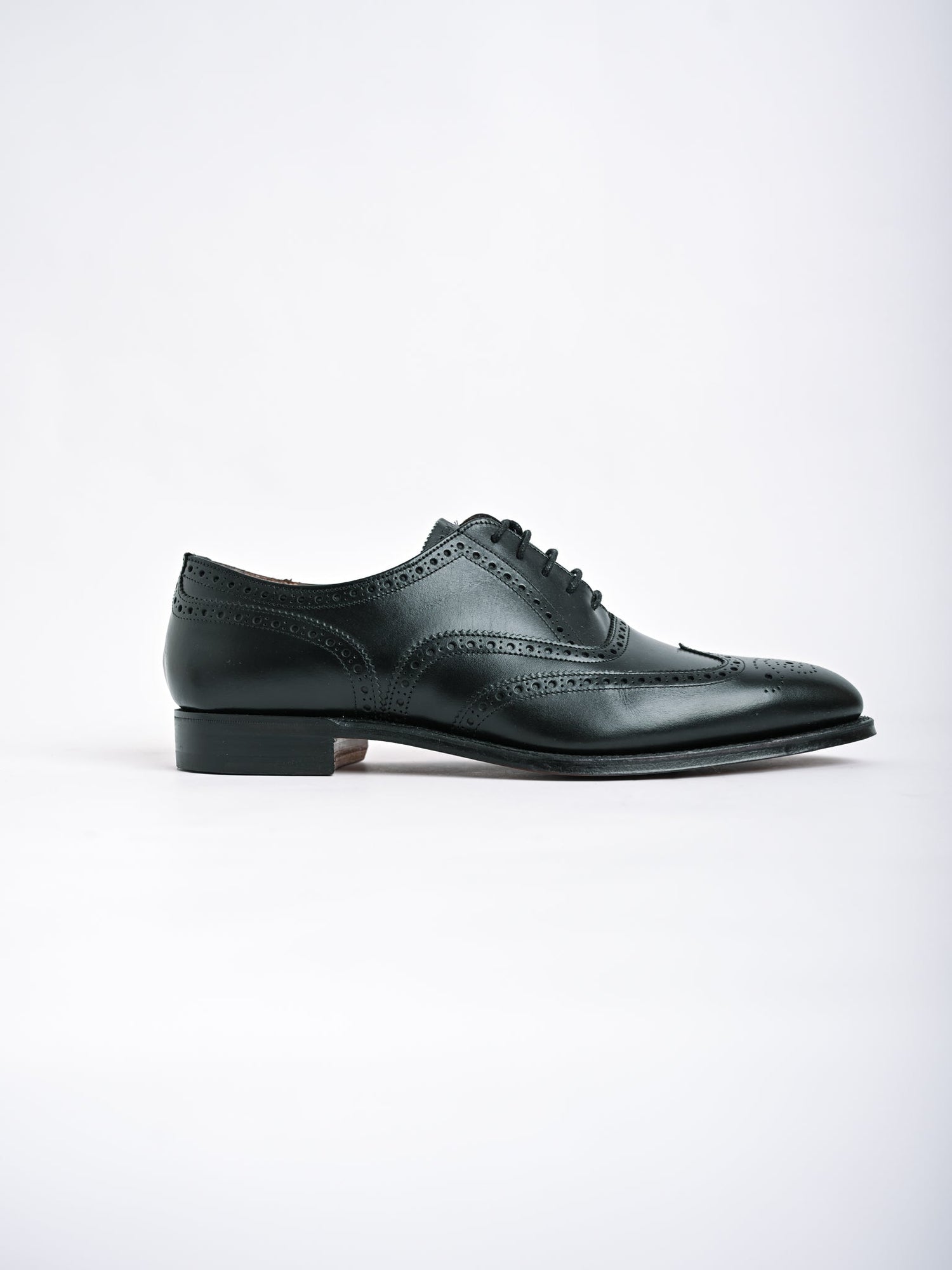 NEW Joseph Cheaney &amp; Sons Black Leather Dress Shoes Size 40.5