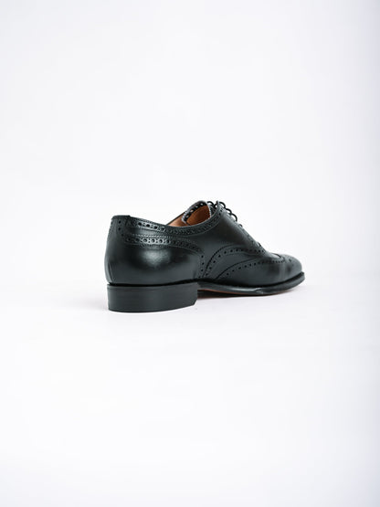 NEW Joseph Cheaney &amp; Sons Black Leather Dress Shoes Size 40.5