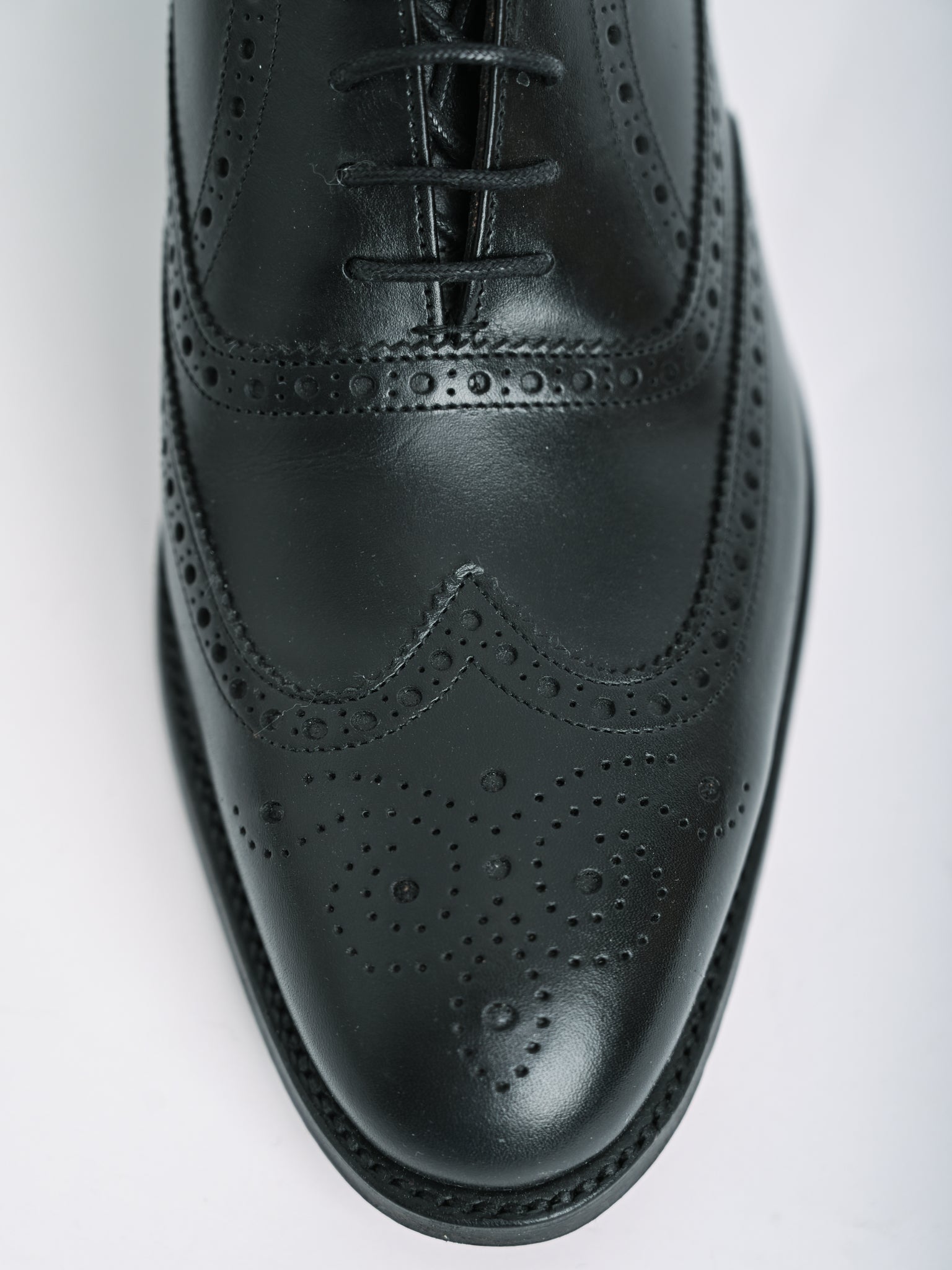 NEW Joseph Cheaney &amp; Sons Black Leather Dress Shoes Size 40.5