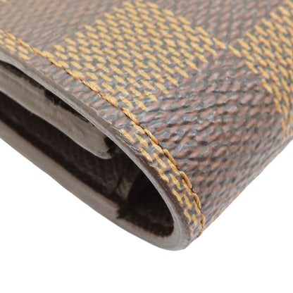 Louis Vuitton Emilie Wallet Damier Ebene Canvas N 63019