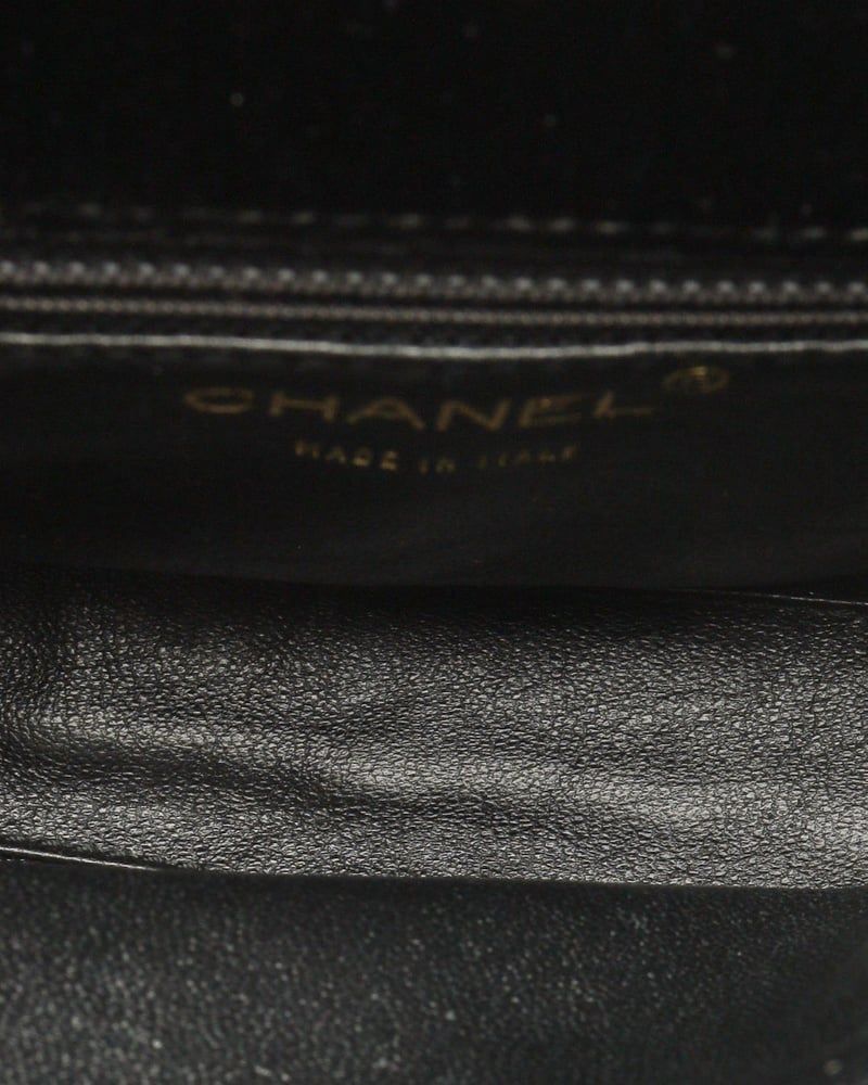 Chanel CC Velour Chain Bag