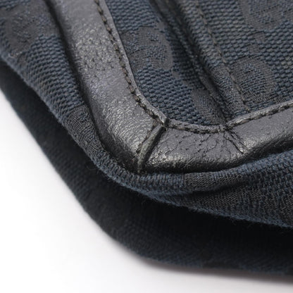 Gucci Abbey Gg Canvas Tote Bag Black Canvas 146247