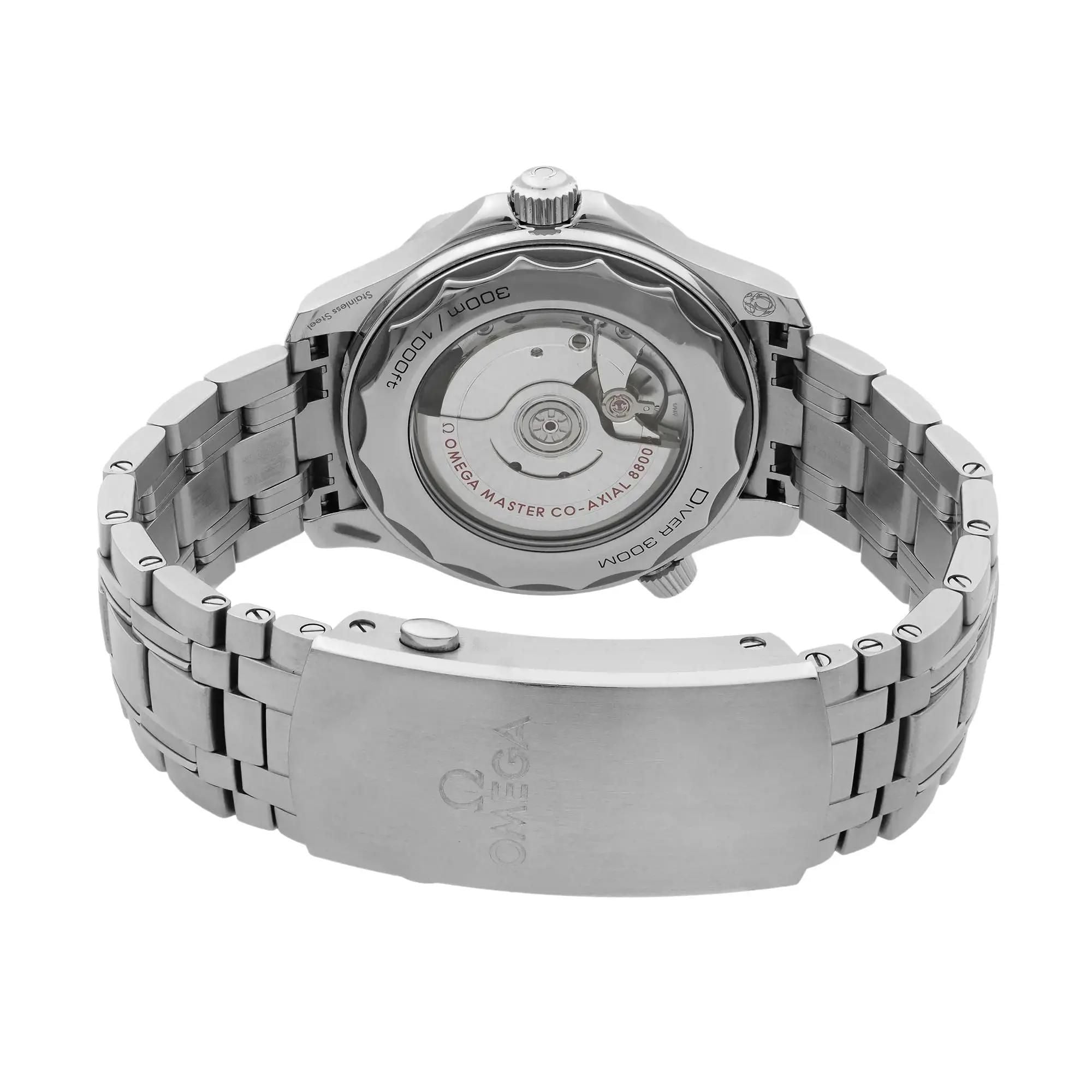 Omega Seamaster Diver 300M Steel Gray Wave Dial Mens Watch 210.30.42.20.06.001