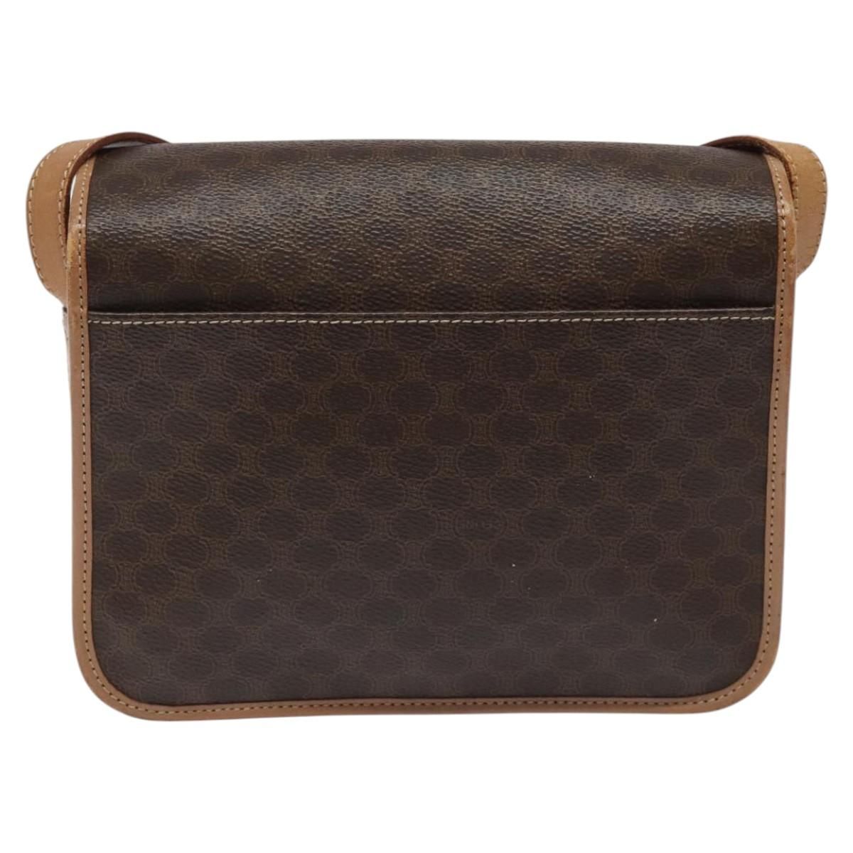 Celine Macadam Canvas Shoulder Bag