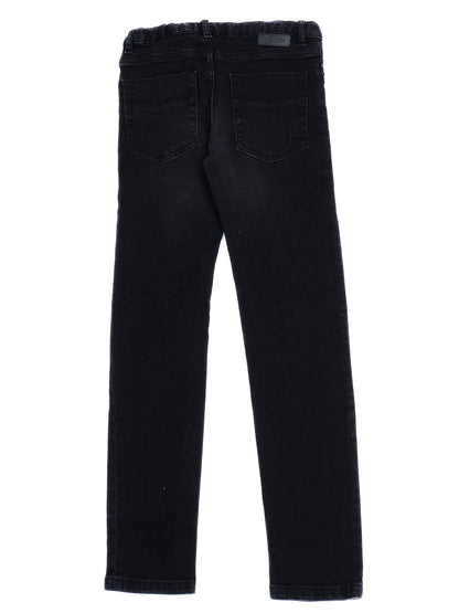 Excellent Bonpoint Black Cotton Jeans for Kids Size 7