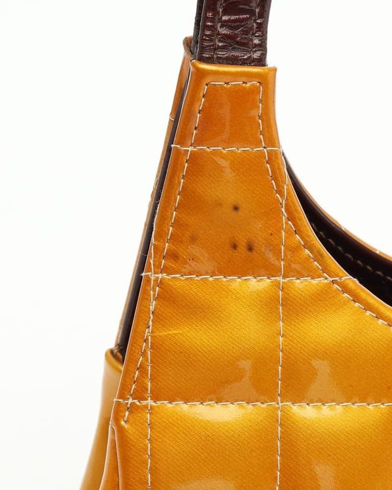 Chanel Chocolate Bar Patent Bag