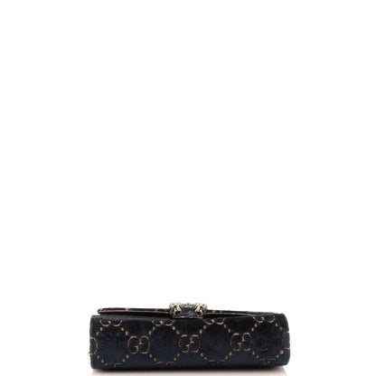 Gucci Dionysus Chain Wallet Gg Velvet Small