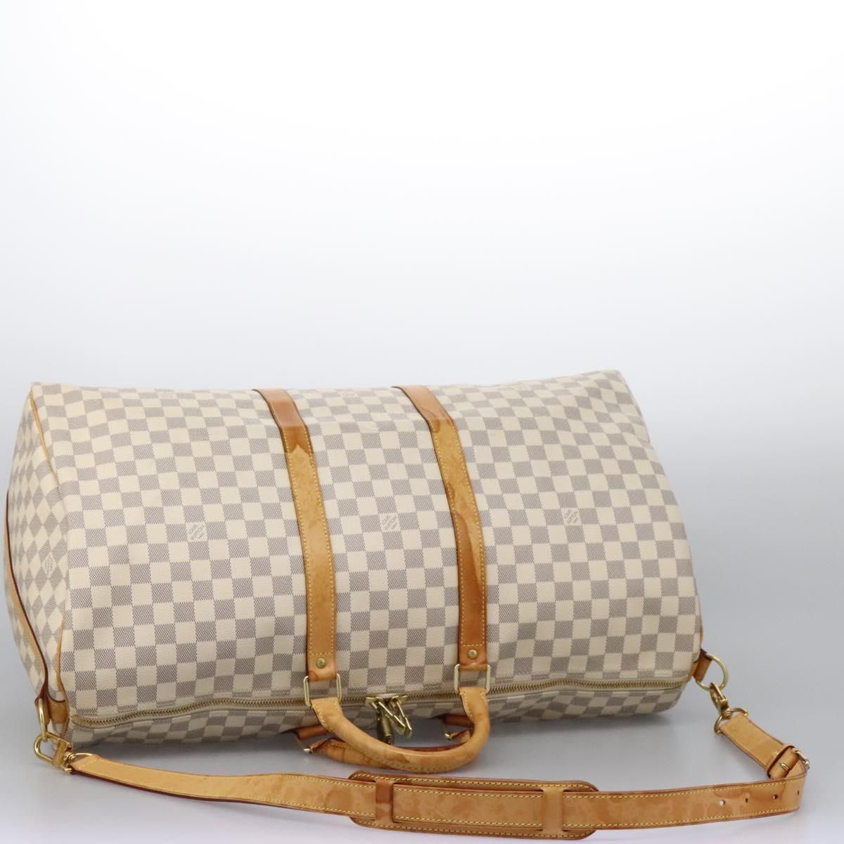 Louis Vuitton Keepall Bandouliere 55 Boston Bag N 41429 Auth