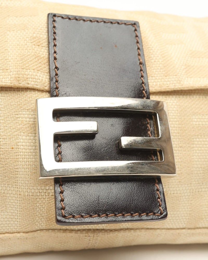 Fendi Zucca Baguette Bag