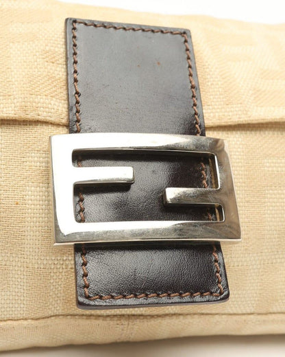 Fendi Zucca Baguette Bag