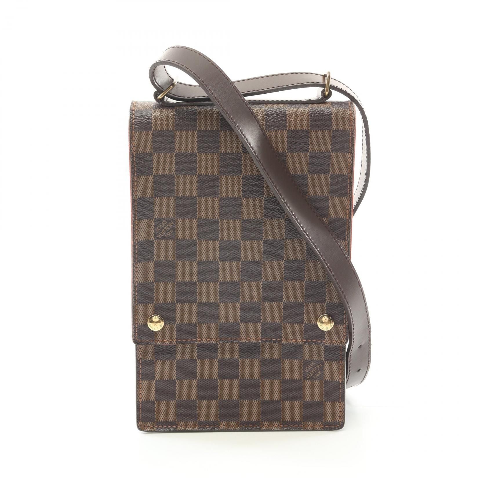Louis Vuitton Portello Ebene Brown Shoulder Bag N 45271