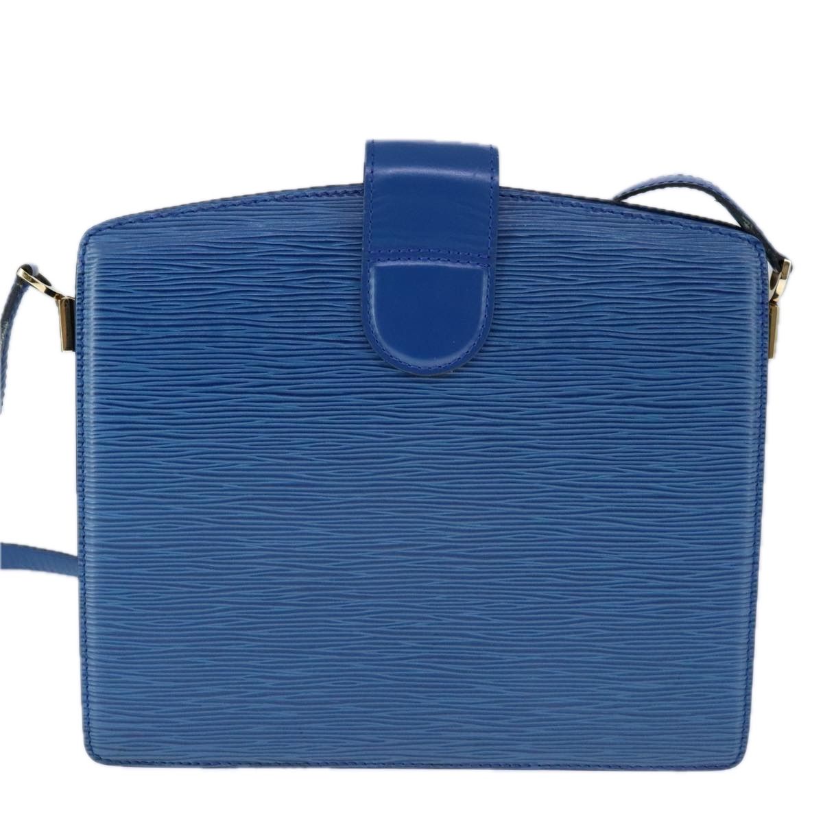 Louis Vuitton Epi Capuchin Shoulder Bag Blue M 52345 Lv Auth