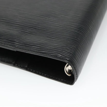 Louis Vuitton Epi Agenda Gm Day Planner Cover Black R 20212 Lv Auth