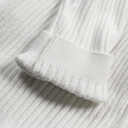 Chanel White Coco Mark Button Cardigan Cotton P 63091k 48814