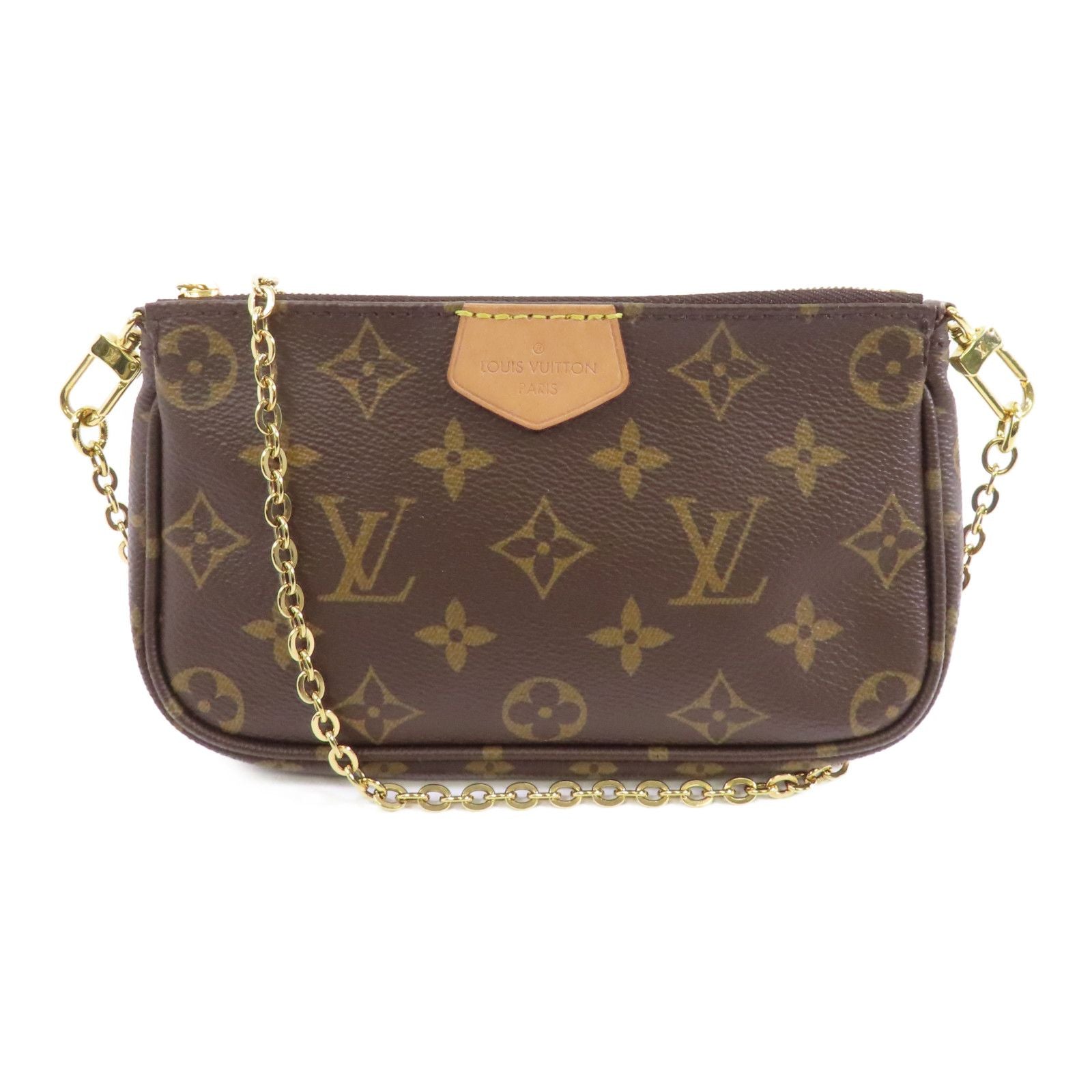 Louis Vuitton Monogram Multi Pochette Accessories Brown 2way Shoulder Bag M 44840