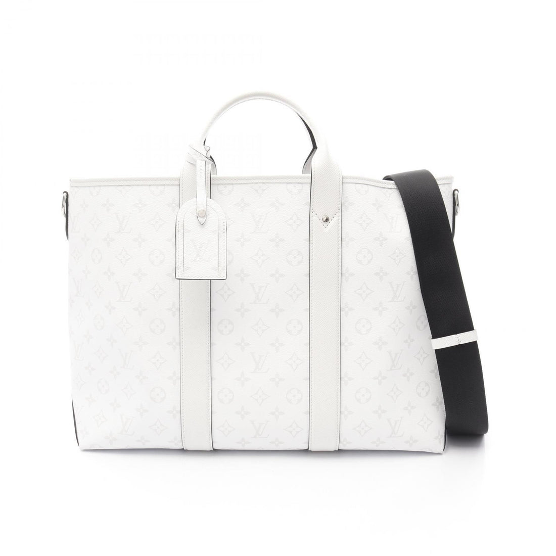 Louis Vuitton Weekend Tote Nm Blanc White Tote Bag M 30919