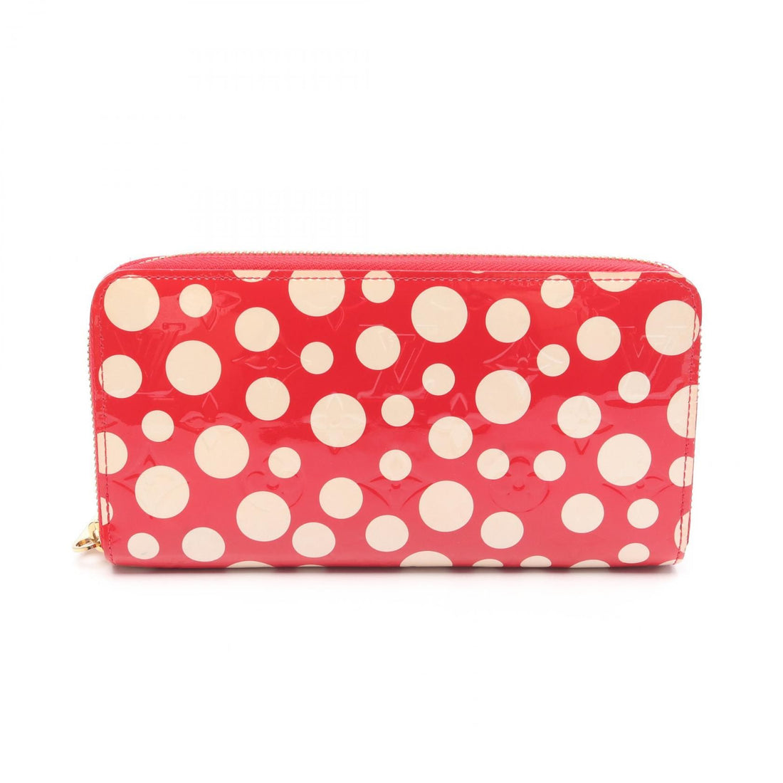 Louis Vuitton Zippy Wallet, Monogram Vernis Kusama Infinity Dots