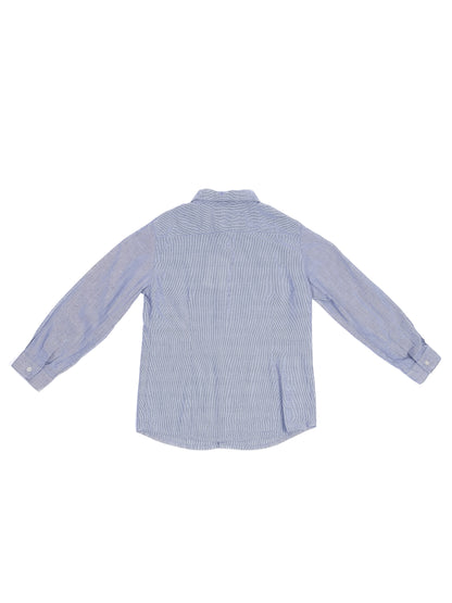 EXCELLENT Bonpoint Gray Cotton Shirt for Kids Size 4