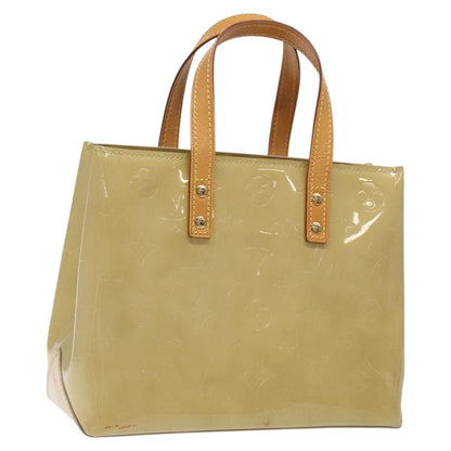 Louis Vuitton Vernis Reade Pm Hand Bag Beige M 91334 Lv Auth