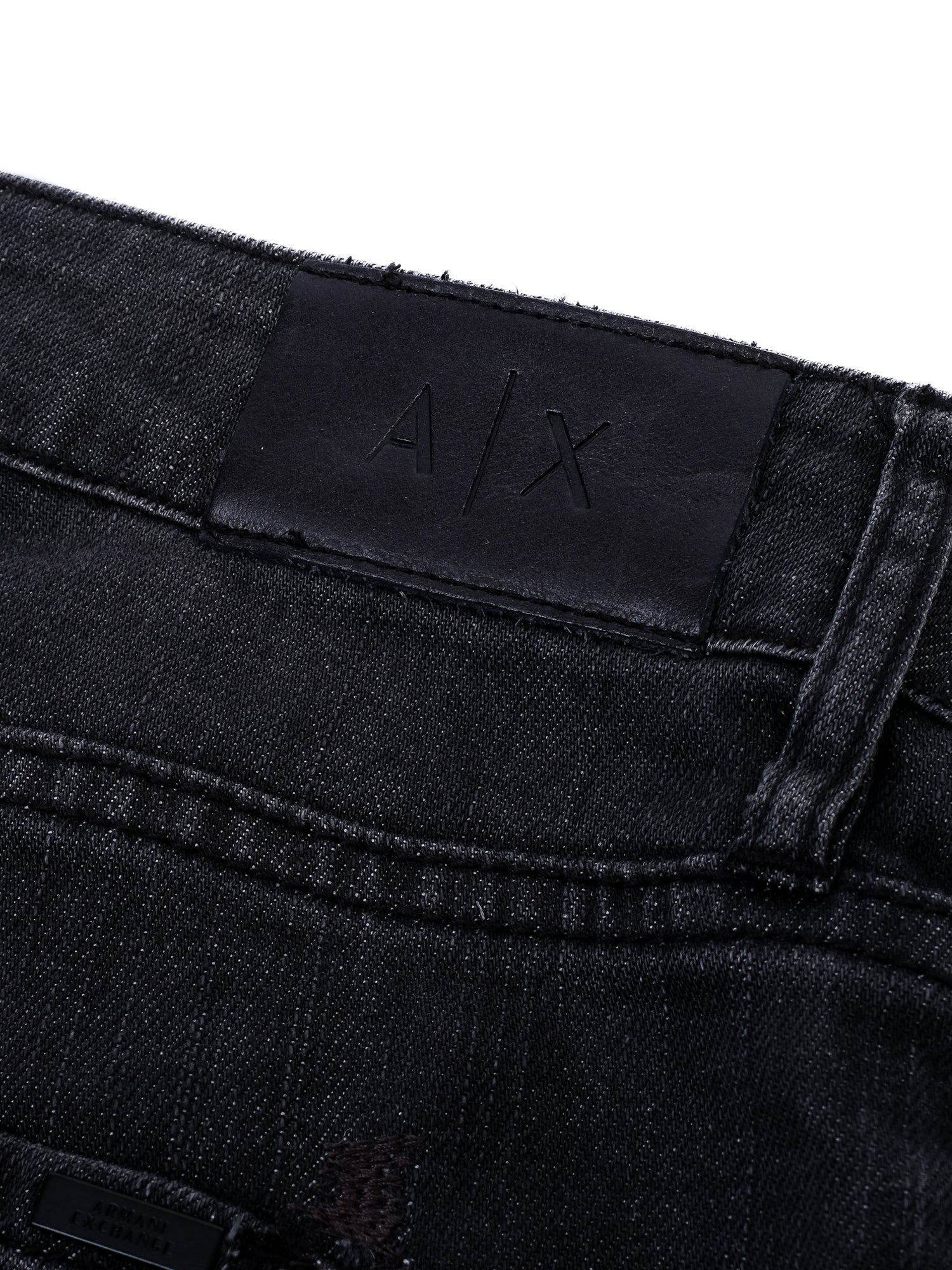 EXCELLENT Armani Exchange Gray Distressed Jeans for Women