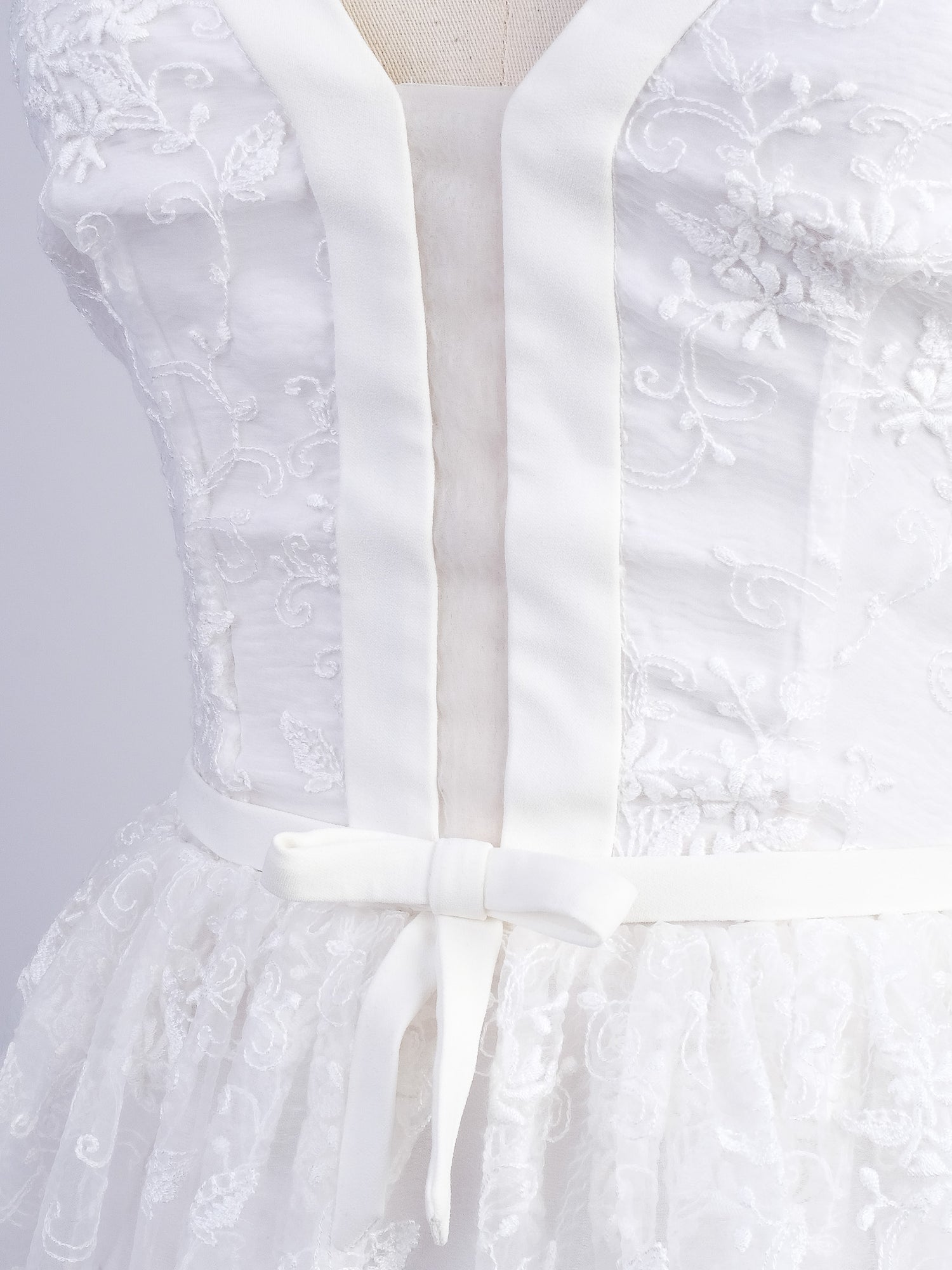 Excellent Isabel Garcia White Sheer Lace Dress Size XS