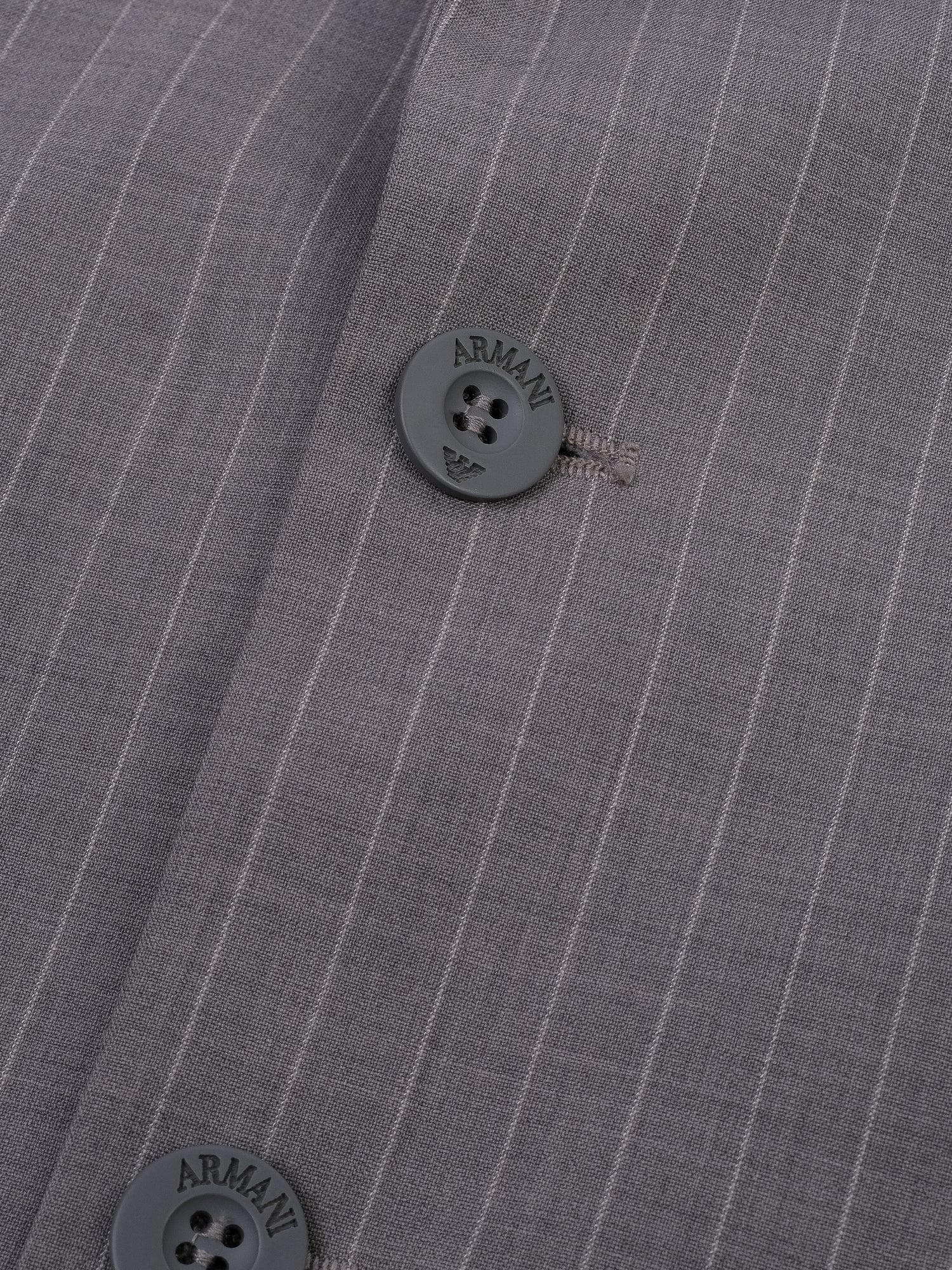 Excellent Armani Junior Gray Wool Blazer Size 12 for Kids