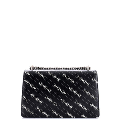 Gucci X Balenciaga The Hacker Project Dionysus Bag Logo Printed Leather Small