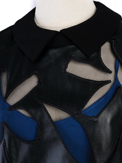 Sportmax Black Floral Cutout Dress Size S Excellent Condition
