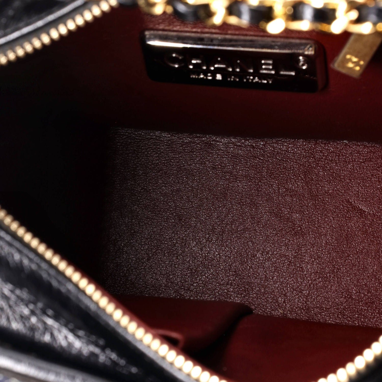 Chanel Gabrielle Hobo Python Small