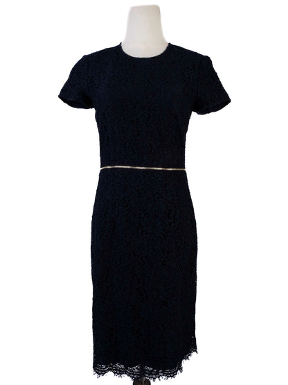 Excellent Burberry Blue Lace Dress Women&