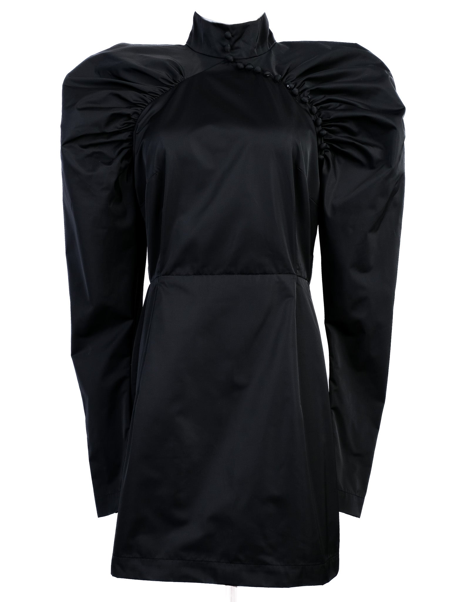 Excellent Rotate Black Structured Dress Polyester Size N/A