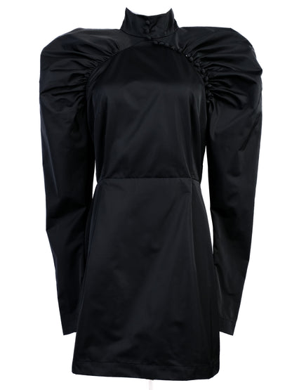 Excellent Rotate Black Structured Dress Polyester Size N/A