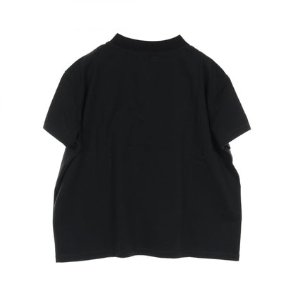 Hermes Promenade Du Matin Short Sleeve T-shirt Black Cotton