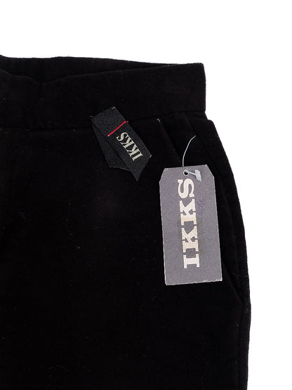 NEW Ikks Black Flared Pants for Kids Size 12 Cotton