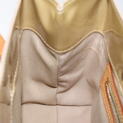 Louis Vuitton Vernis Reade Pm Hand Bag Beige M 91334 Lv Auth
