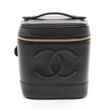 Chanel Coco Mark Handbag A 01998 Calfskin Grained CalfskinBlack