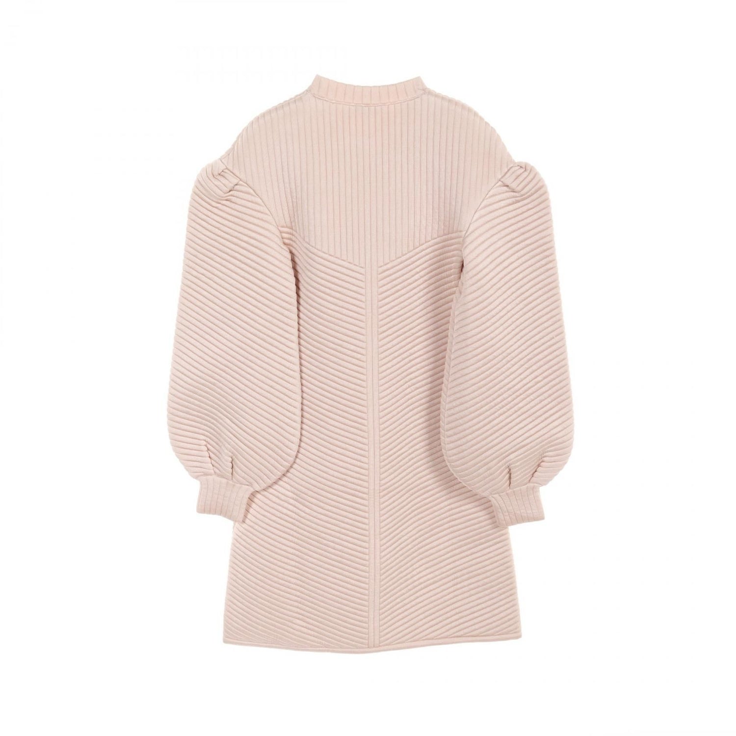 Fendi Dress Fzd 863 Rayon Pink