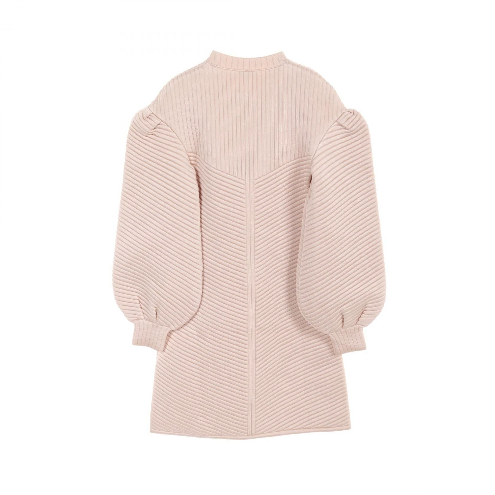 Fendi Dress Fzd 863 Rayon Pink