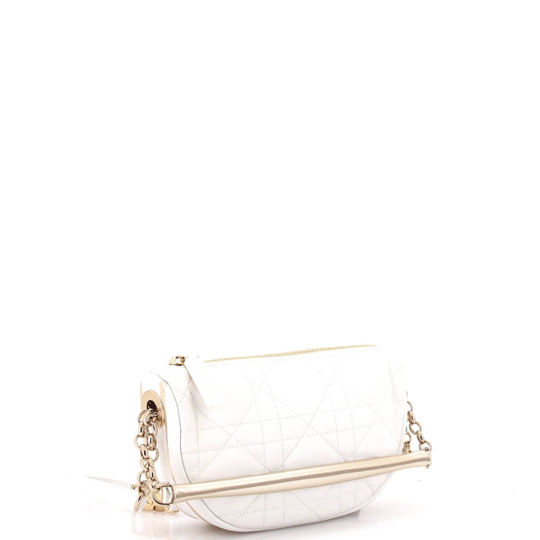 Christian Dior Vibe Hobo Cannage Quilt Lambskin Small