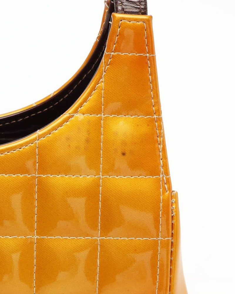 Chanel Chocolate Bar Patent Bag