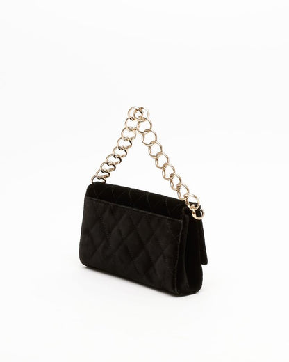 Chanel CC Velour Chain Bag