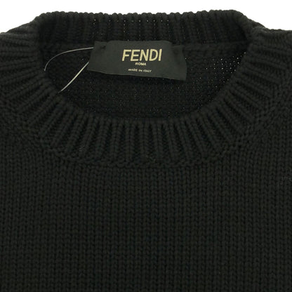 Fendi Sweater Black Cotton