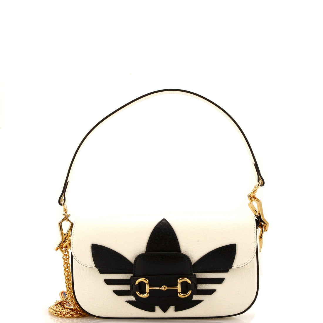 Gucci X Adidas Horsebit 1955 Shoulder Bag Leather East West