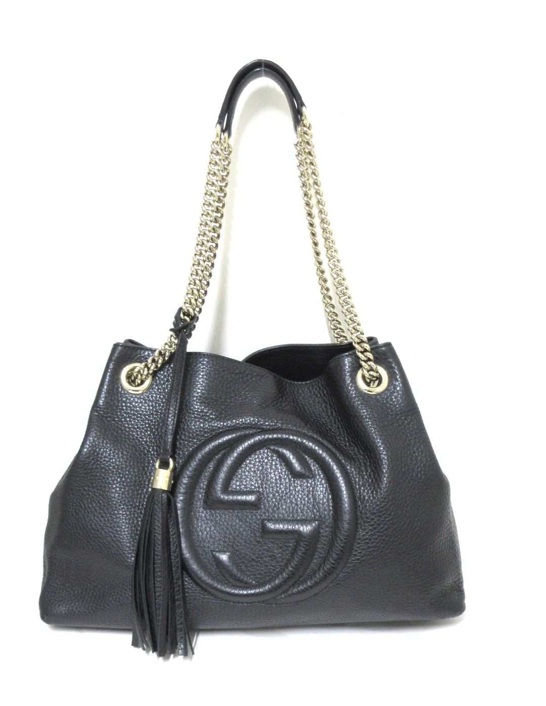 Gucci Soho Chain Tote Black