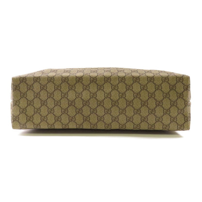 Gucci Layered Canvas Gg Tote Bag Handmade Bag Tote Bag Brown Pvc Coated Canvas 211137