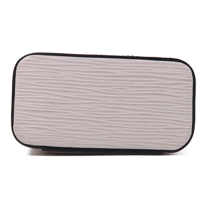 Louis Vuitton [gekiku] [yukei] Epi Phone Box Shoulder Bag White White Shoulder Bag M 68791