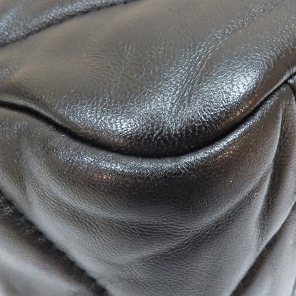 Chanel 19 Shopping Tote Bag Black Quilted Lambskin As 3660