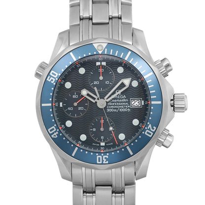Omega Seamaster Diver 300 Chronograph Steel 42mm Blue Dial Mens Watch 2599.80.00