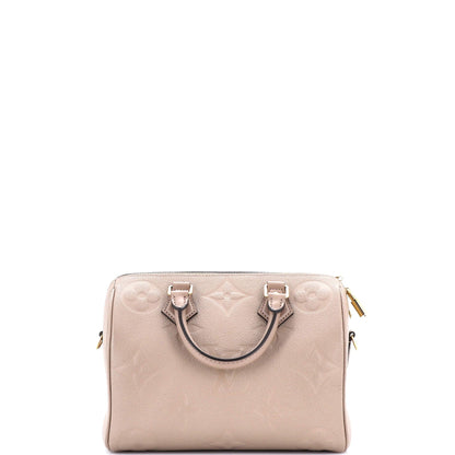 Louis Vuitton Speedy Bandouliere Bag Monogram Empreinte Giant 25