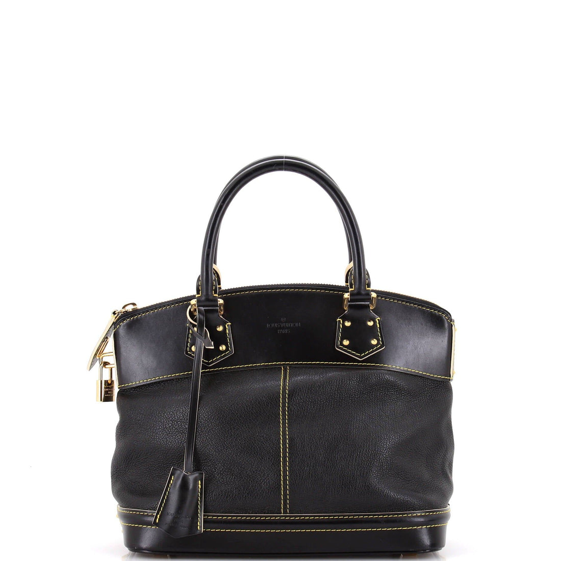 Louis Vuitton Suhali Lockit Handbag Leather Pm